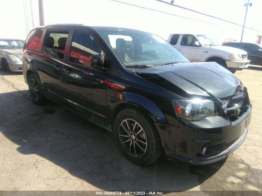 2017 DODGE GRAND CARAVAN SXT - 2C4RDGCG9HR718211