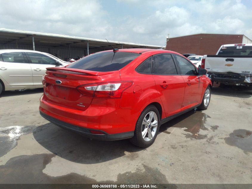 2014 FORD FOCUS SE - 1FADP3F27EL277389