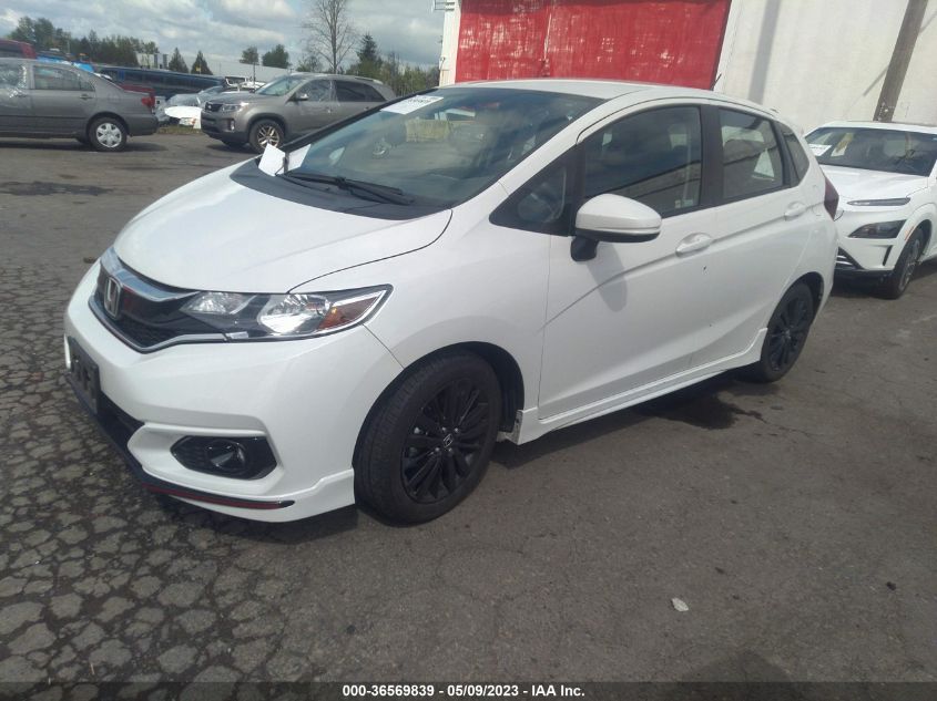 2020 HONDA FIT SPORT - 3HGGK5H60LM719105