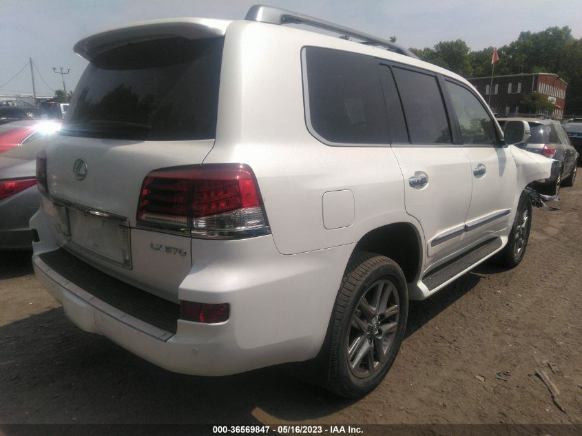 2013 LEXUS LX 570 JTJHY7AX4D4124865