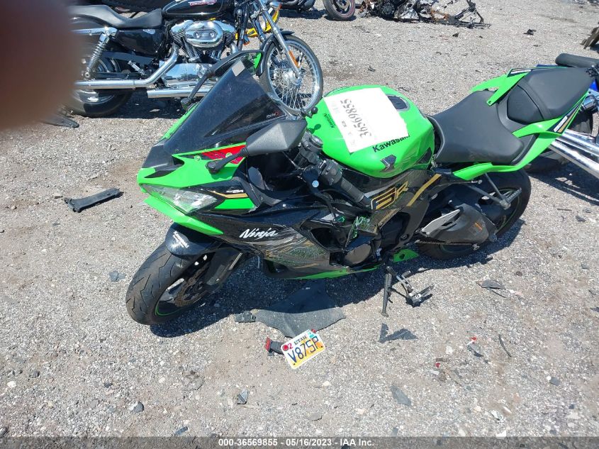 2020 KAWASAKI ZX636 K - JKBZXJG18LA009749