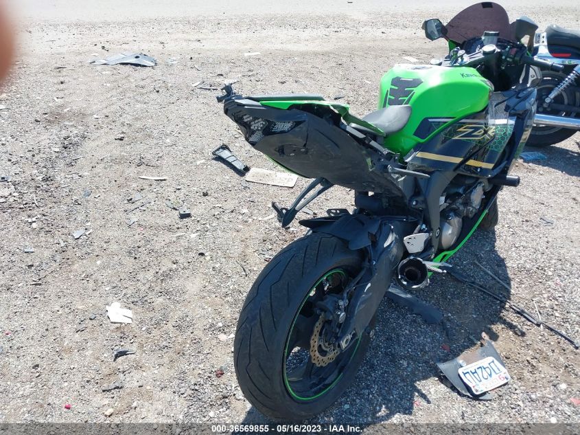 2020 KAWASAKI ZX636 K - JKBZXJG18LA009749