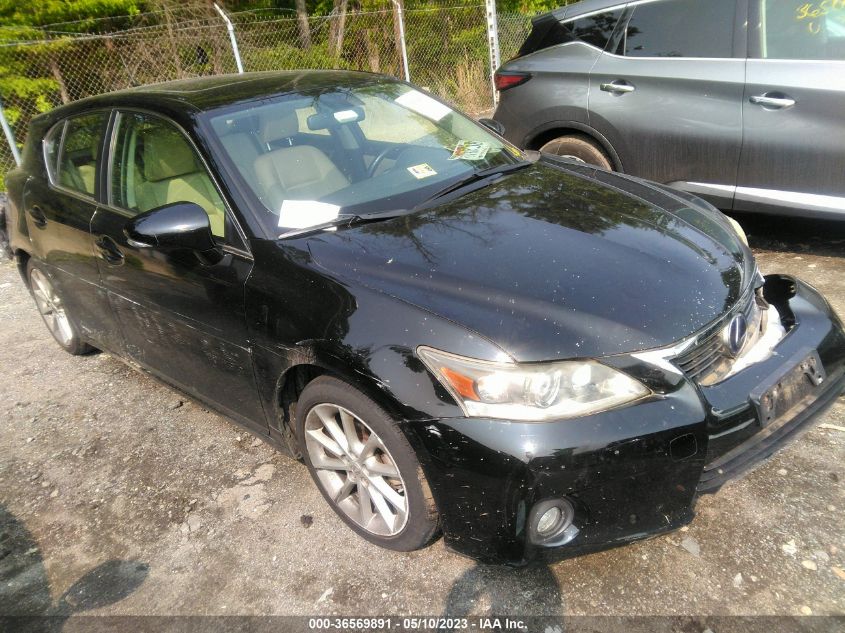 2013 LEXUS CT 200H HYBRID - JTHKD5BH8D2125432