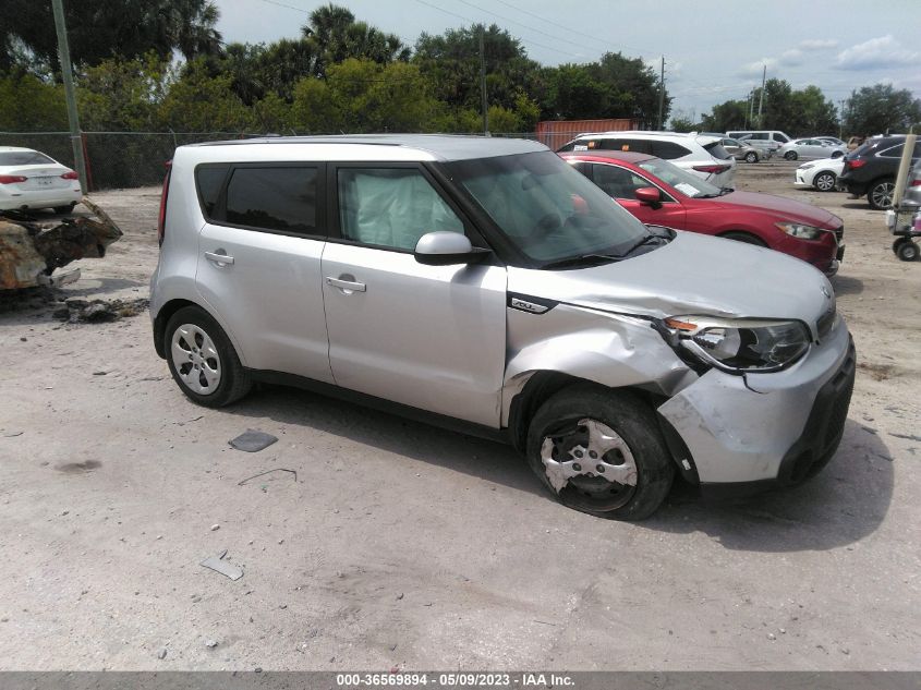 2015 KIA SOUL BASE - KNDJN2A22F7786529