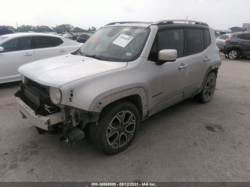 2016 JEEP RENEGADE LIMITED - ZACCJADT7GPC85238