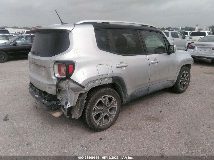 2016 JEEP RENEGADE LIMITED - ZACCJADT7GPC85238