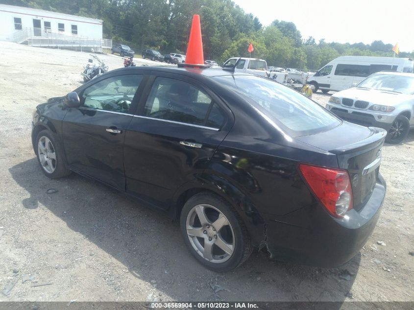 2013 CHEVROLET SONIC LTZ - 1G1JE5SHXD4120000