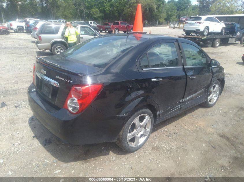 2013 CHEVROLET SONIC LTZ - 1G1JE5SHXD4120000