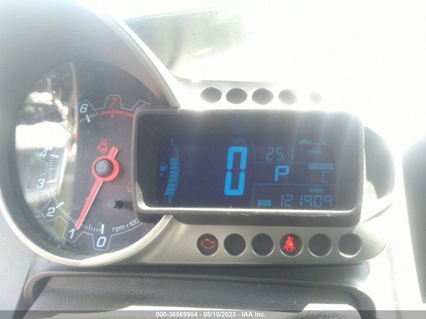 2013 CHEVROLET SONIC LTZ - 1G1JE5SHXD4120000
