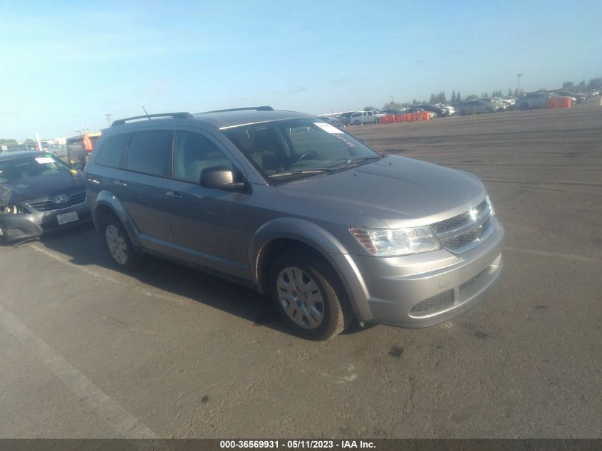 2016 DODGE JOURNEY SE - 3C4PDCAB4GT249869