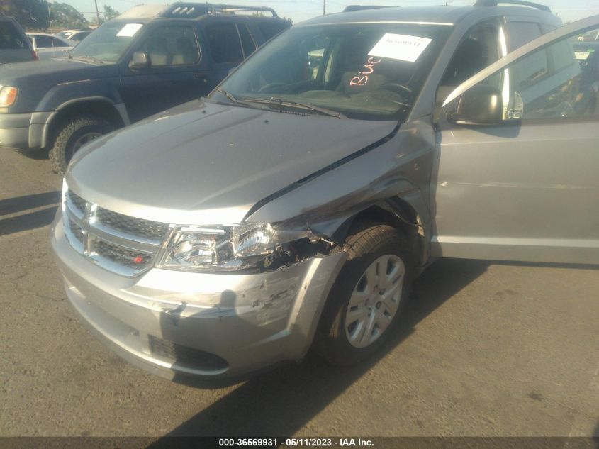 2016 DODGE JOURNEY SE - 3C4PDCAB4GT249869