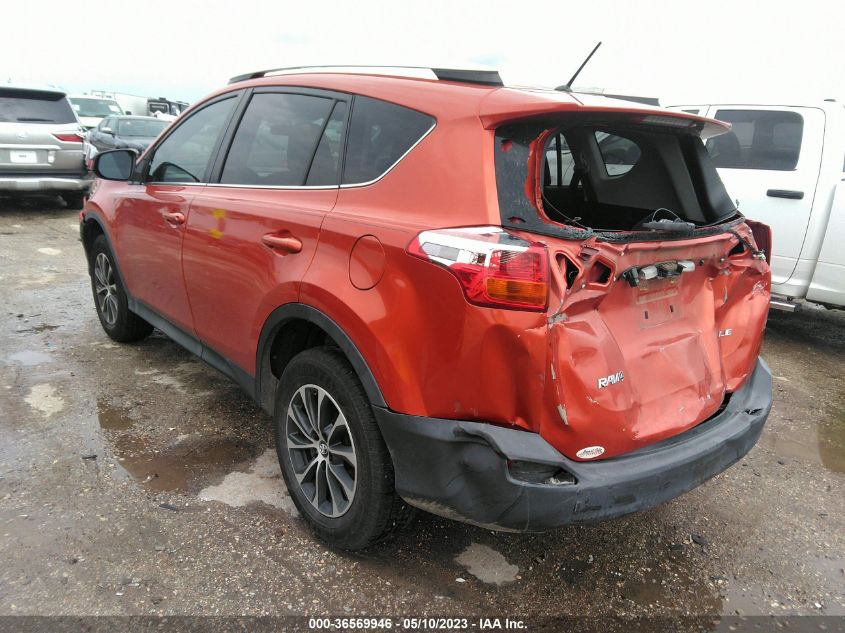 2015 TOYOTA RAV4 LE - 2T3ZFREV1FW138388
