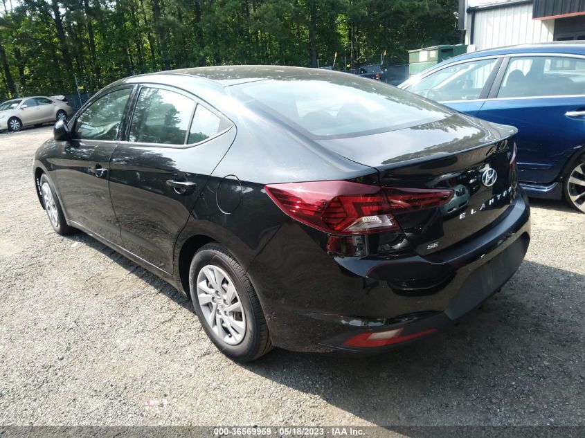 2020 HYUNDAI ELANTRA SE - 5NPD74LF8LH539008