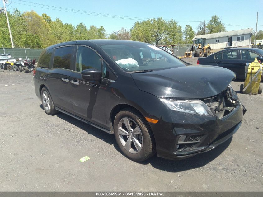 2018 HONDA ODYSSEY EX-L - 5FNRL6H75JB111343