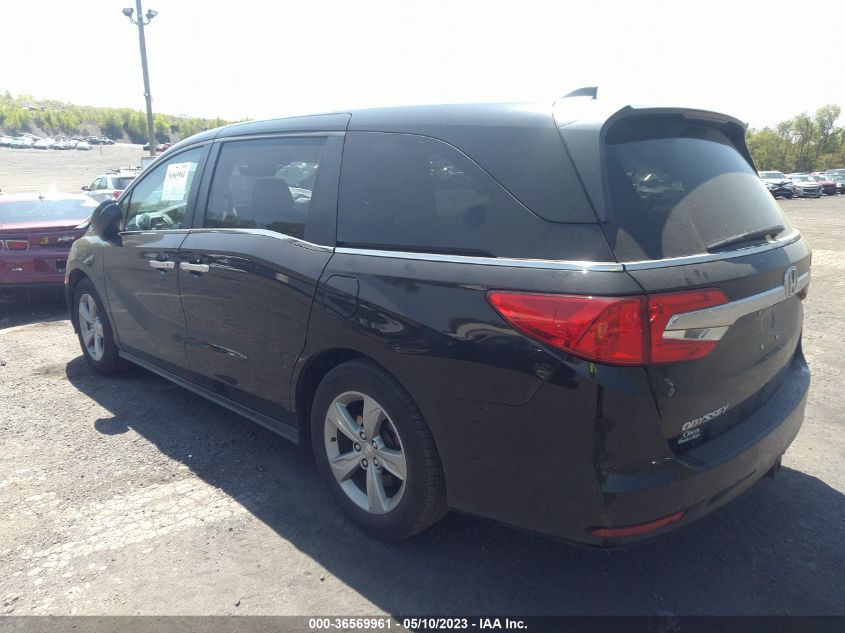 2018 HONDA ODYSSEY EX-L - 5FNRL6H75JB111343
