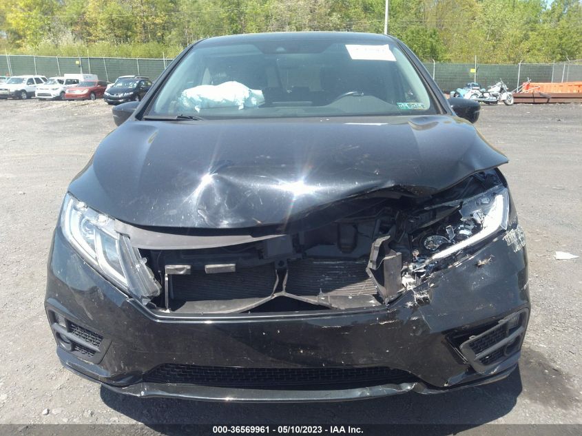 2018 HONDA ODYSSEY EX-L - 5FNRL6H75JB111343