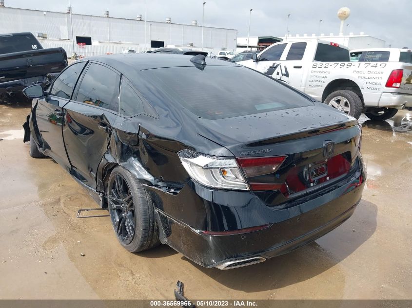 2021 HONDA ACCORD SEDAN TOURING - 1HGCV2F96MA017838