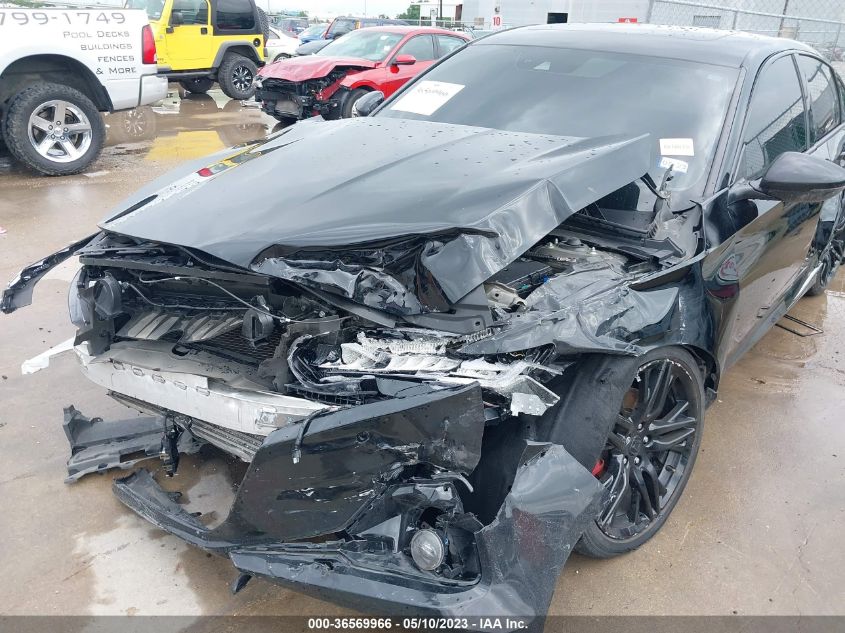 2021 HONDA ACCORD SEDAN TOURING - 1HGCV2F96MA017838