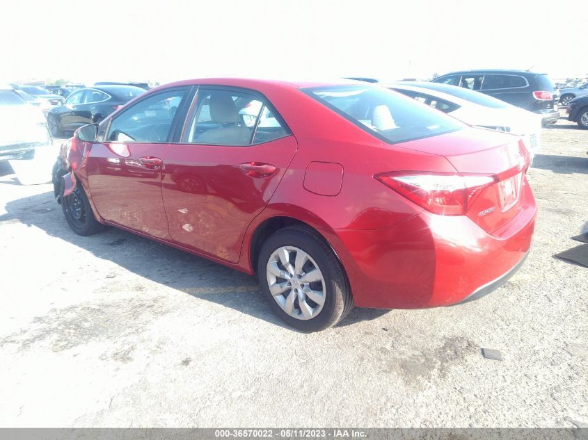2016 TOYOTA COROLLA L/LE/S/S PLUS/LE PLUS - 2T1BURHE3GC593158