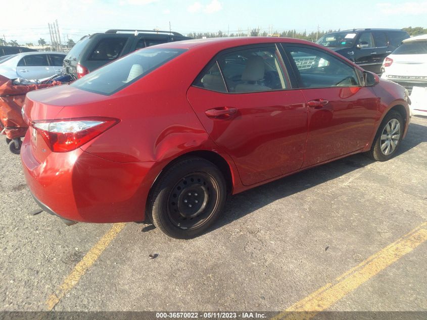 2016 TOYOTA COROLLA L/LE/S/S PLUS/LE PLUS - 2T1BURHE3GC593158