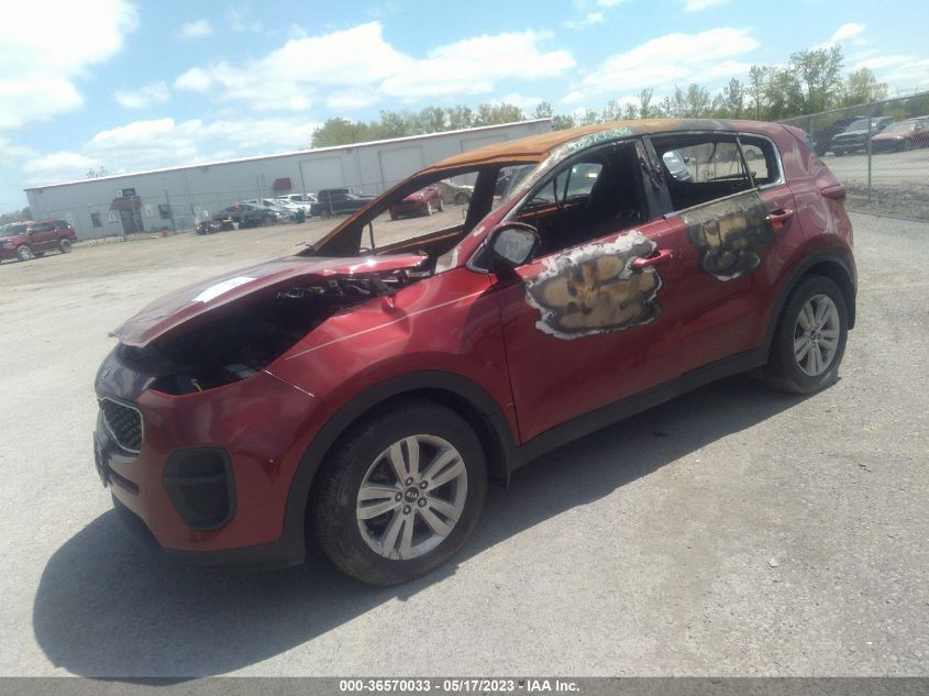 2017 KIA SPORTAGE LX - KNDPM3AC9H7104177