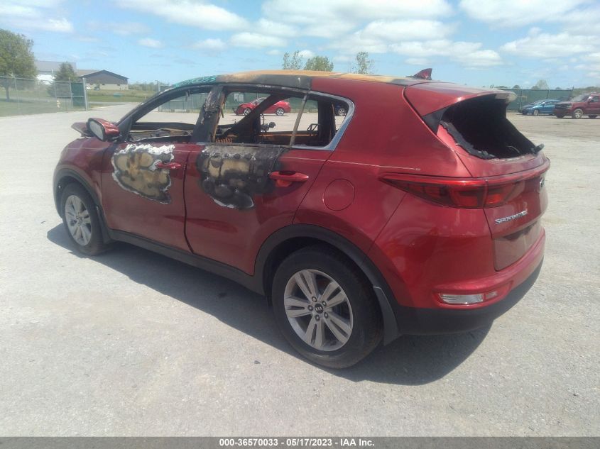 2017 KIA SPORTAGE LX - KNDPM3AC9H7104177