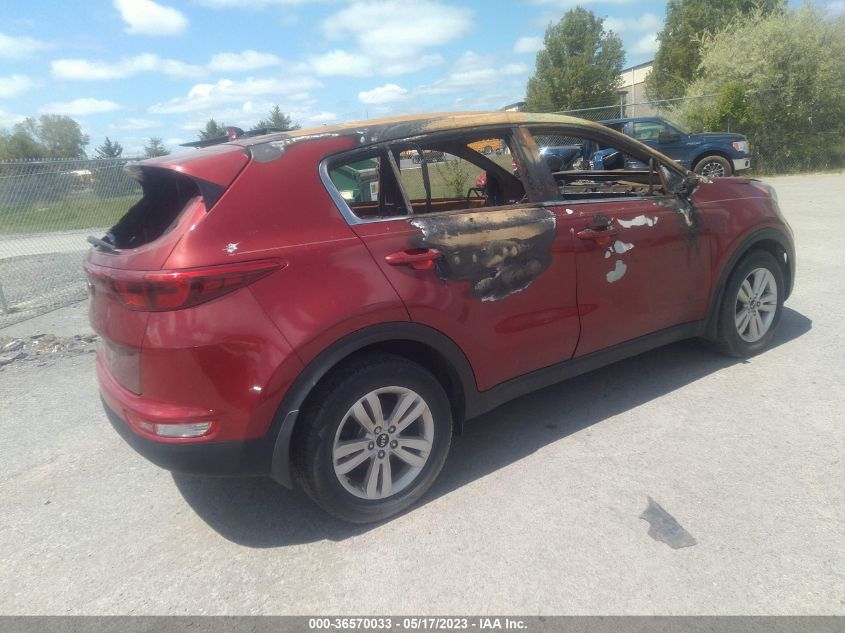 2017 KIA SPORTAGE LX - KNDPM3AC9H7104177