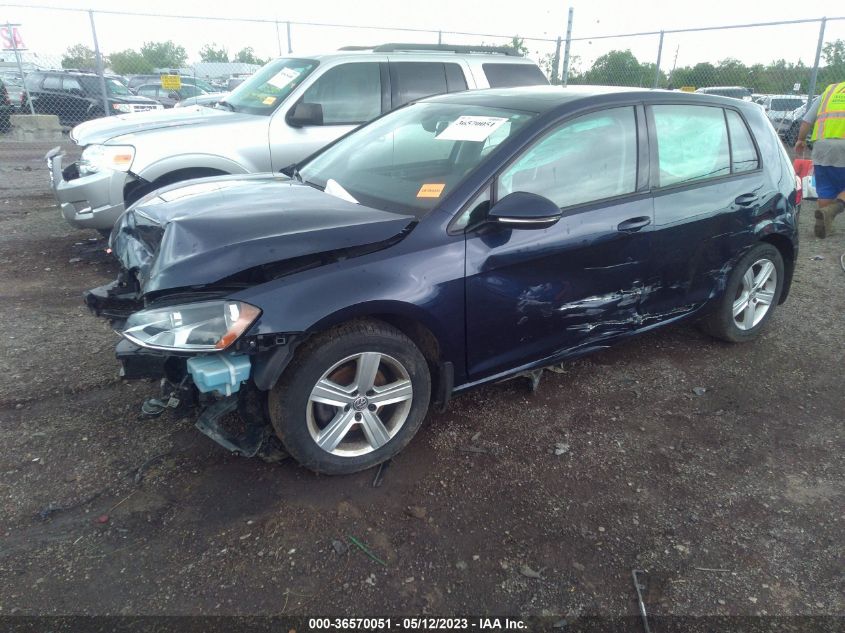 2017 VOLKSWAGEN GOLF S - 3VW217AU5HM076870