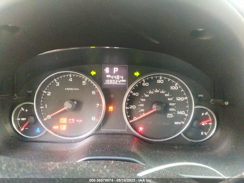 2014 SUBARU LEGACY 2.5I PREMIUM - 4S3BMBC68E3026893