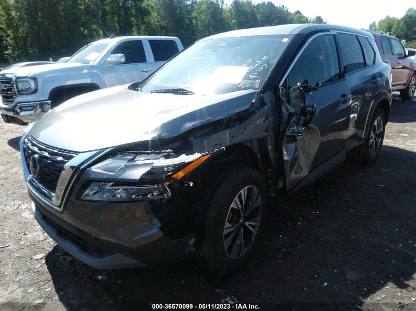 VIN 5N1AT3BA2MC705434 2021 NISSAN ROGUE SV