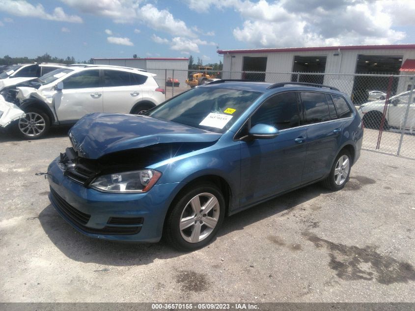 2015 VOLKSWAGEN GOLF SPORTWAGEN TDI S 3VWCA7AU1FM508713