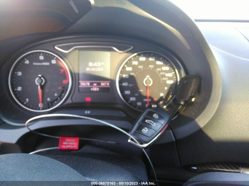 2015 AUDI S3/A3 2.0T PREMIUM - WAUBFGFF9F1001403