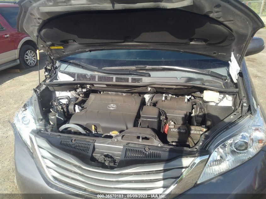 2014 TOYOTA SIENNA XLE/XLE AAS/LTD - 5TDYK3DC8ES501760