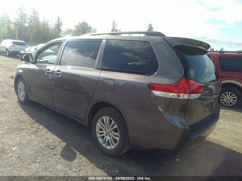 2014 TOYOTA SIENNA XLE/XLE AAS/LTD - 5TDYK3DC8ES501760