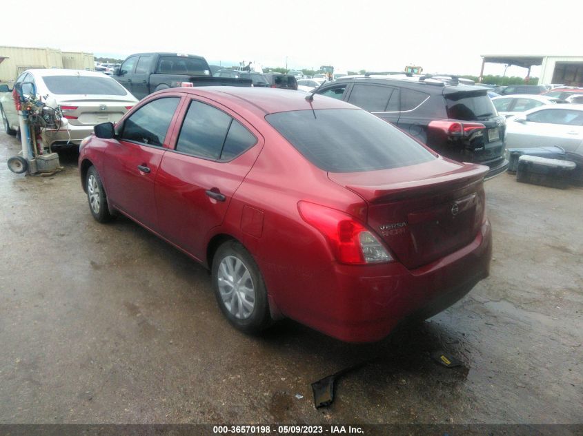 2017 NISSAN VERSA SEDAN S PLUS - 3N1CN7AP0HL855463