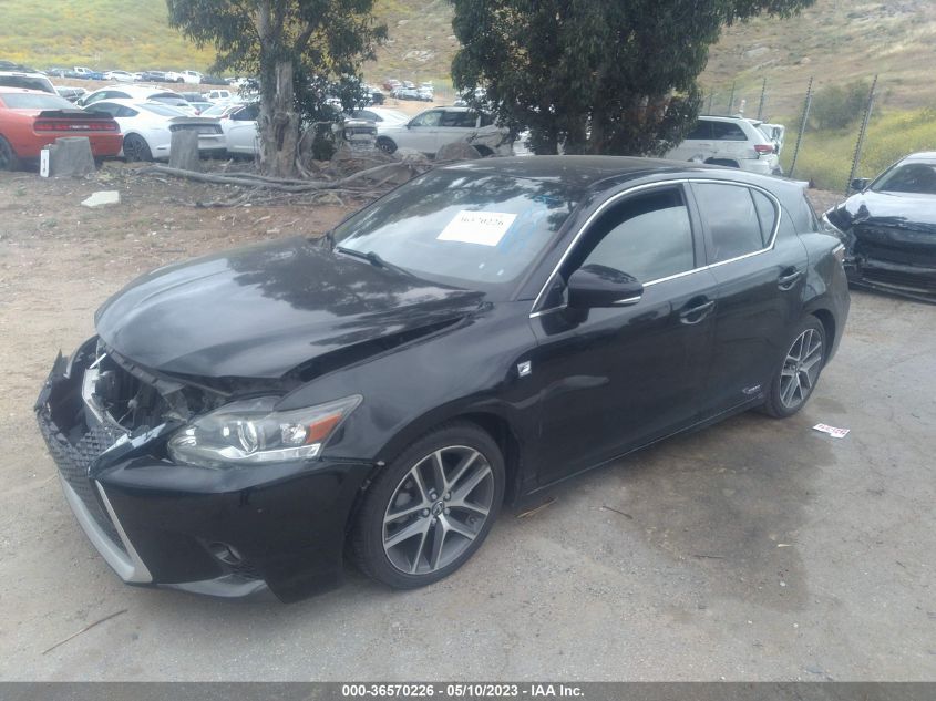 2014 LEXUS CT 200H HYBRID - JTHKD5BH9E2190162