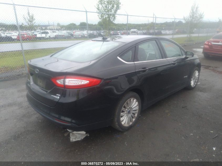 2014 FORD FUSION SE HYBRID - 3FA6P0LU0ER368633