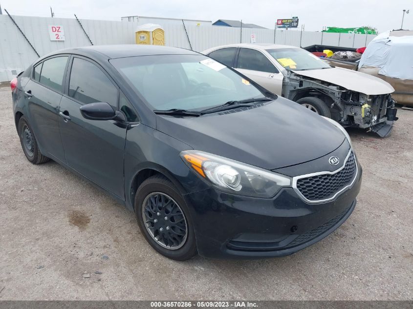 2016 KIA FORTE LX - KNAFK4A64G5605888