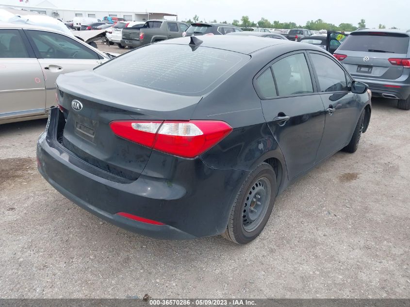 2016 KIA FORTE LX - KNAFK4A64G5605888