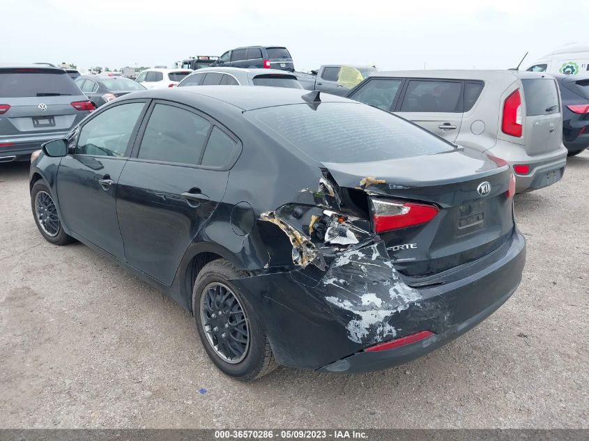 2016 KIA FORTE LX - KNAFK4A64G5605888