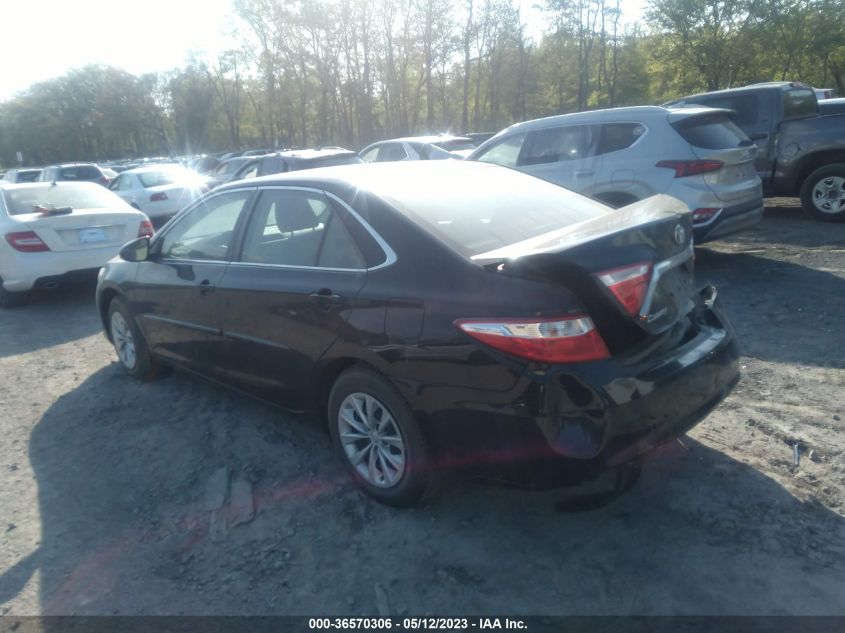 2016 TOYOTA CAMRY XLE/SE/LE/XSE - 4T4BF1FK3GR572125