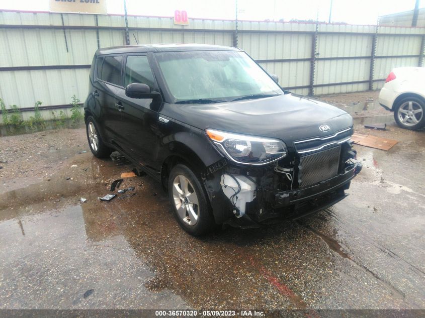 2018 KIA SOUL BASE - KNDJN2A24J7599866
