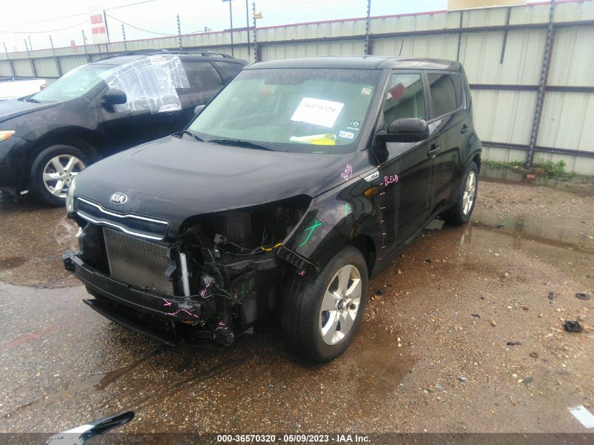 2018 KIA SOUL BASE - KNDJN2A24J7599866