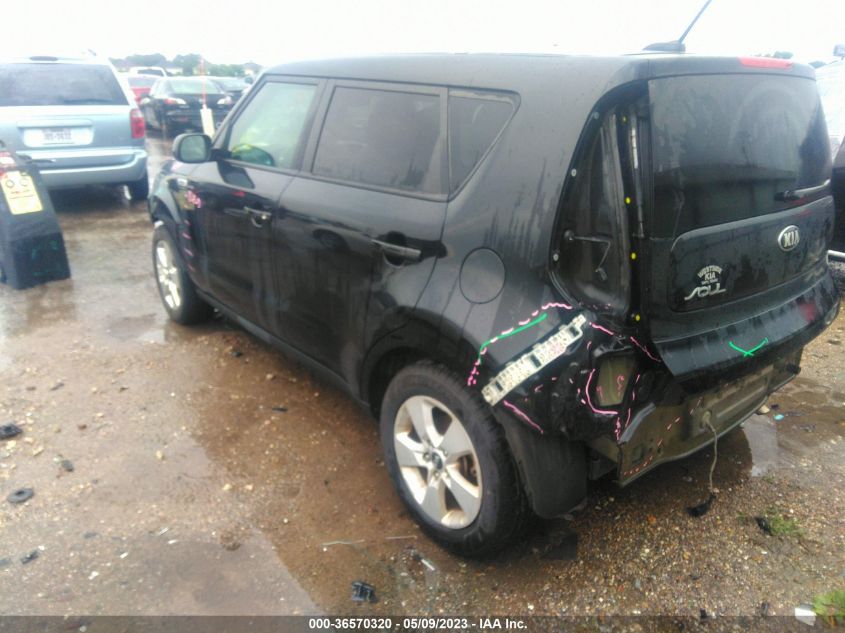 2018 KIA SOUL BASE - KNDJN2A24J7599866