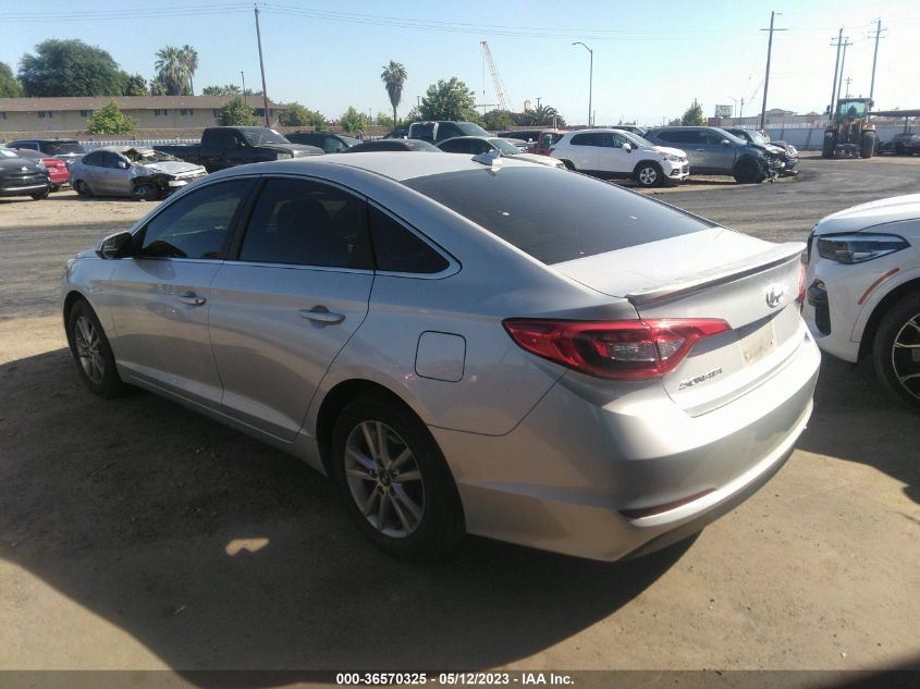 2016 HYUNDAI SONATA 2.4L SE - 5NPE24AFXGH381203