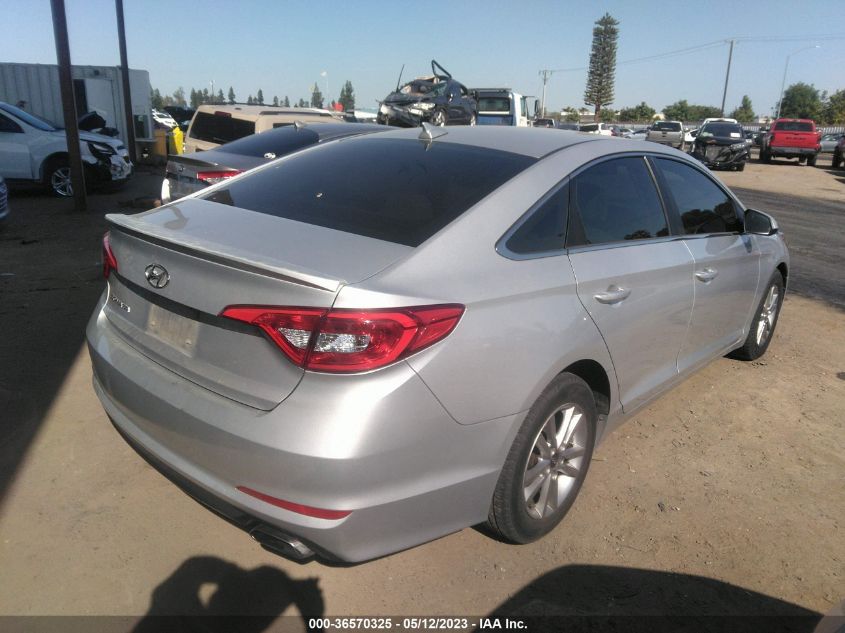 2016 HYUNDAI SONATA 2.4L SE - 5NPE24AFXGH381203