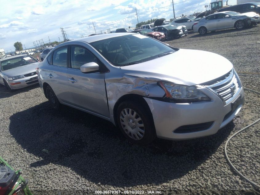 2015 NISSAN SENTRA SR/SL/S/SV/FE+ S - 3N1AB7AP9FY233976