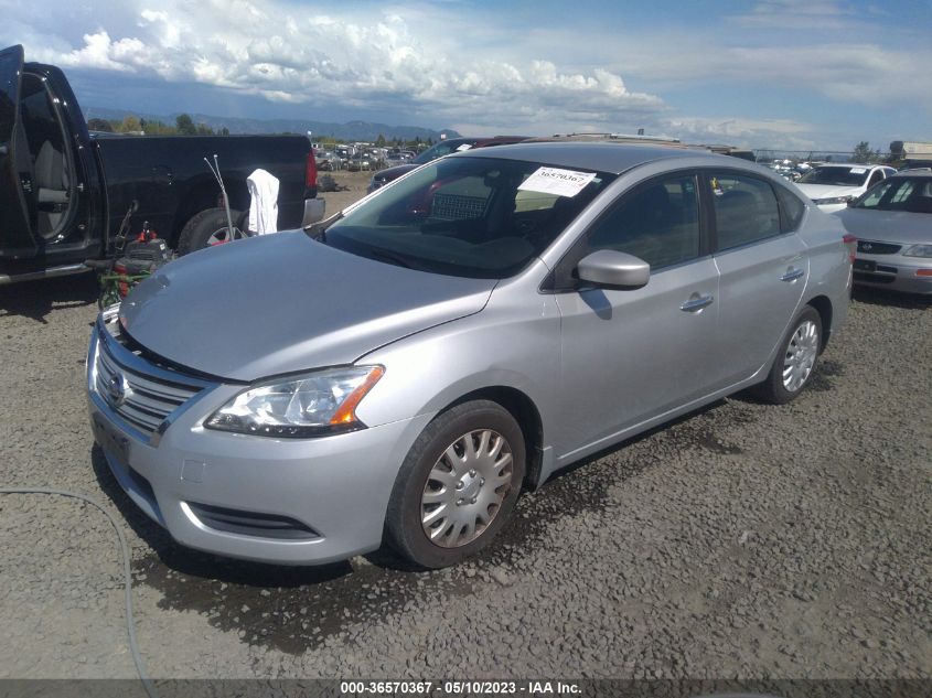 2015 NISSAN SENTRA SR/SL/S/SV/FE+ S - 3N1AB7AP9FY233976