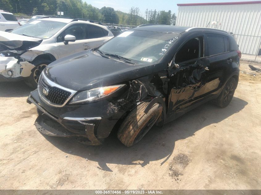 2016 KIA SPORTAGE LX - KNDPBCAC9G7812174