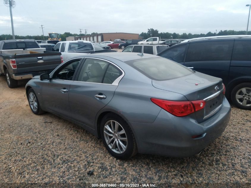 2017 INFINITI Q50 2.0T PREMIUM - JN1CV7AP8HM640662